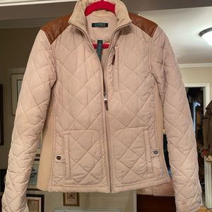 Lauren Ralph Lauren quilted equestrian riding jacket